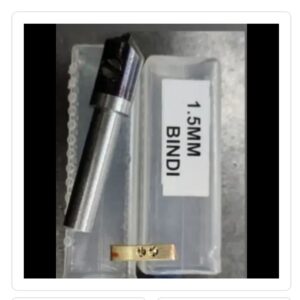 CNC 1.5 mm bindi tools.
