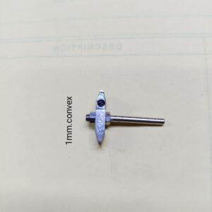1mm.convex. half round.